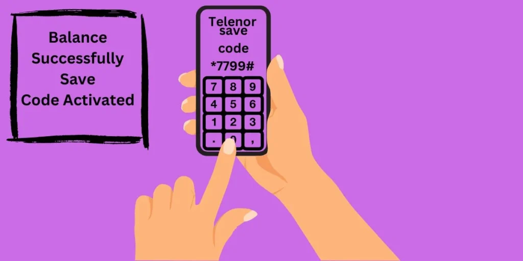 * 7799 telenor balance save code