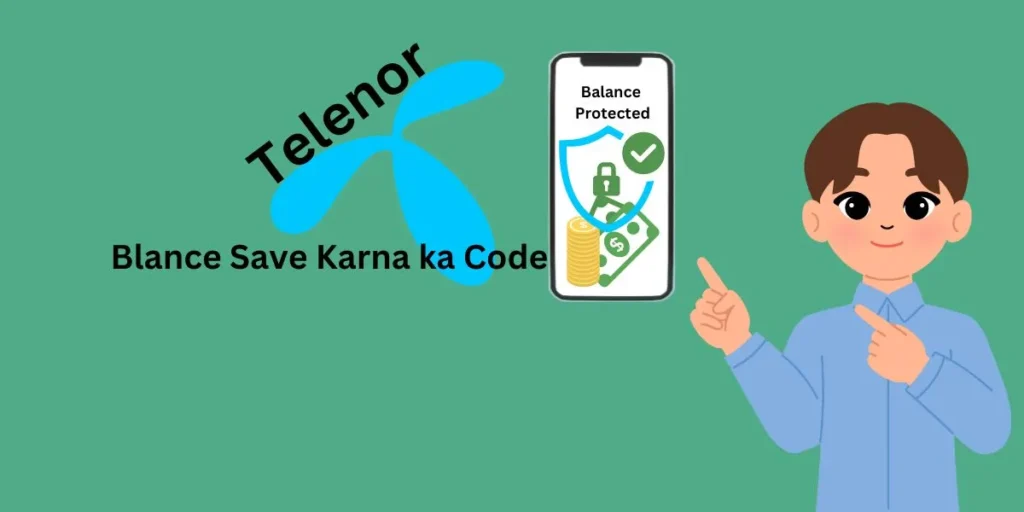 telenor balance save code