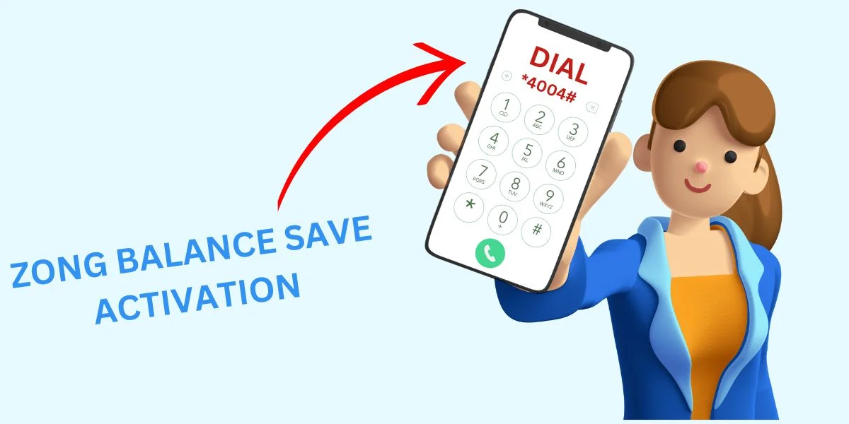 how to save zong balance