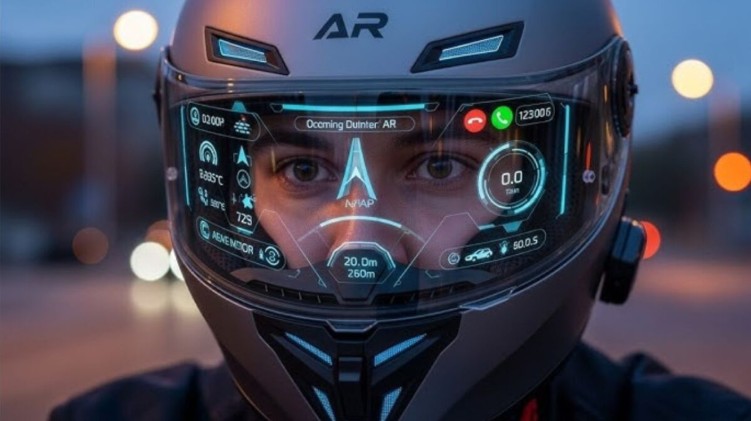 Augmented Reality-Based Smart Helmet Innovation for Driving Safety
